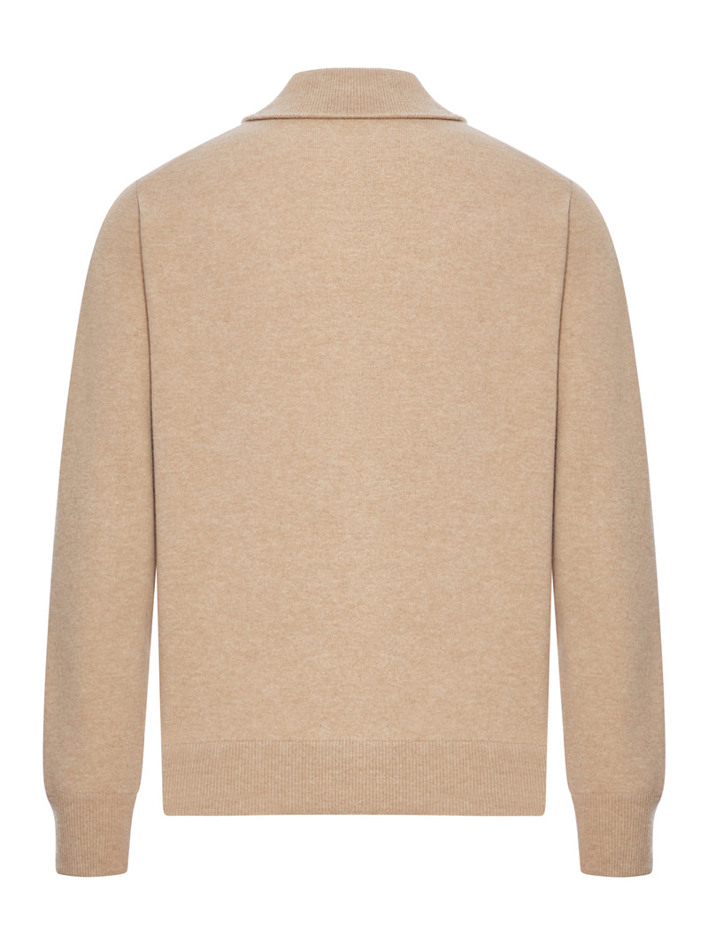 WOOL BLEND JACKET WITH ZIP