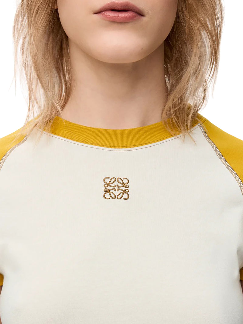 SLIM FIT T-SHIRT IN COTTON BLEND