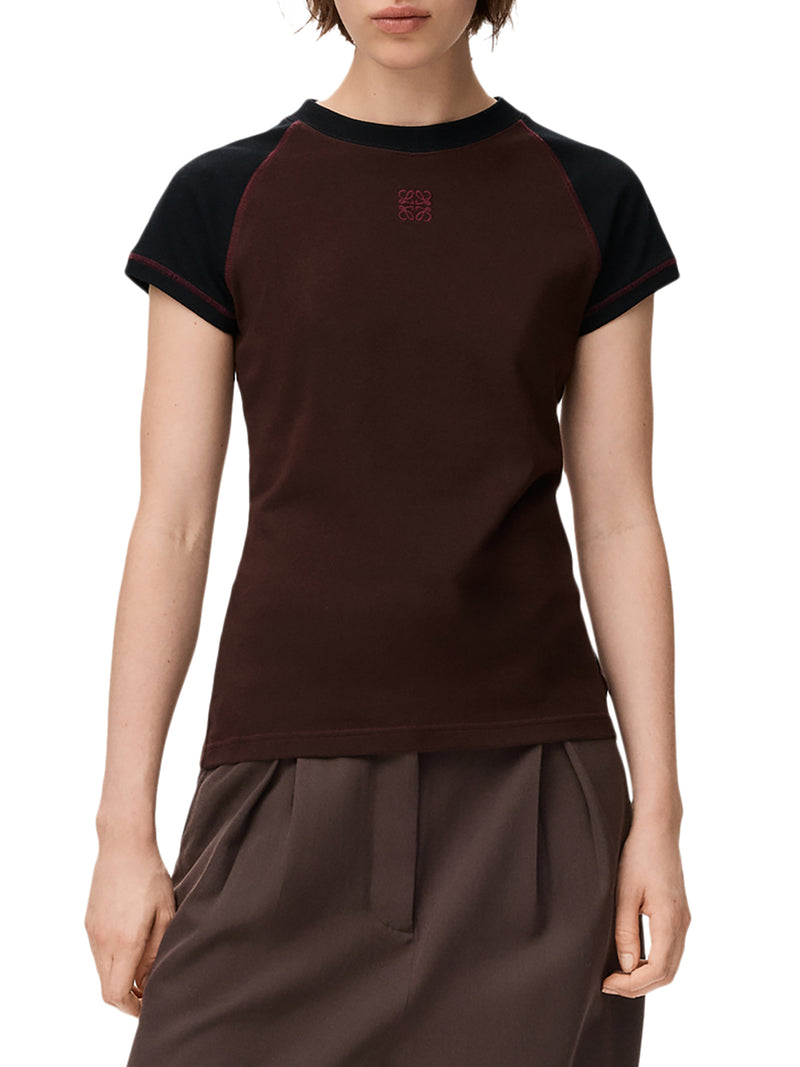 SLIM FIT T-SHIRT IN COTTON BLEND