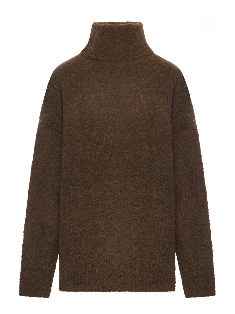 BOUCLE TURTLENECK