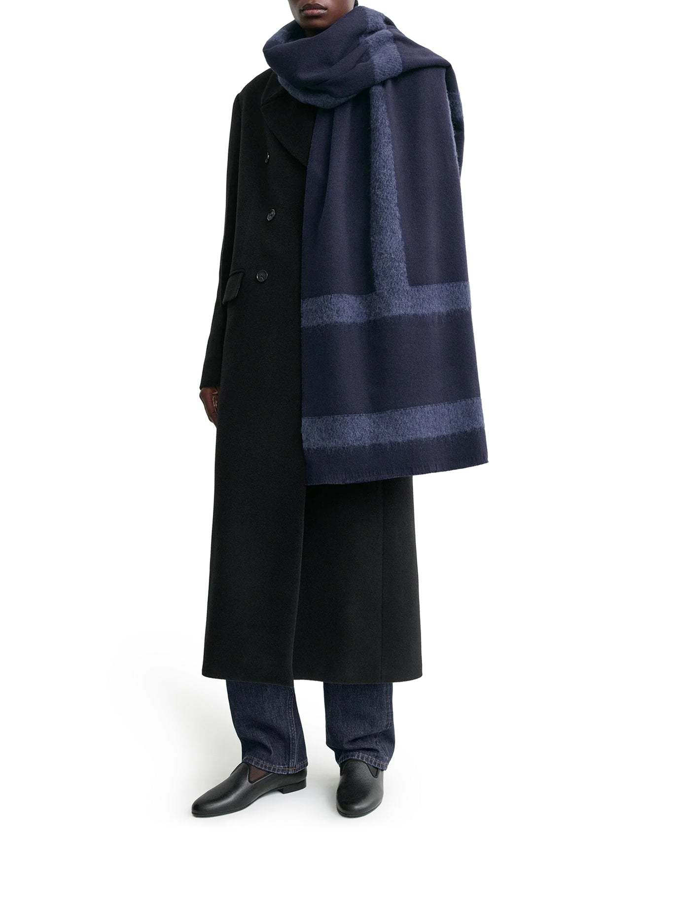 MONOGRAM TWILL SCARF