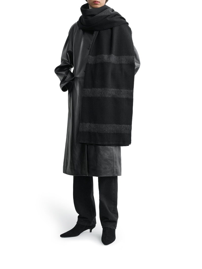 MONOGRAM TWILL SCARF