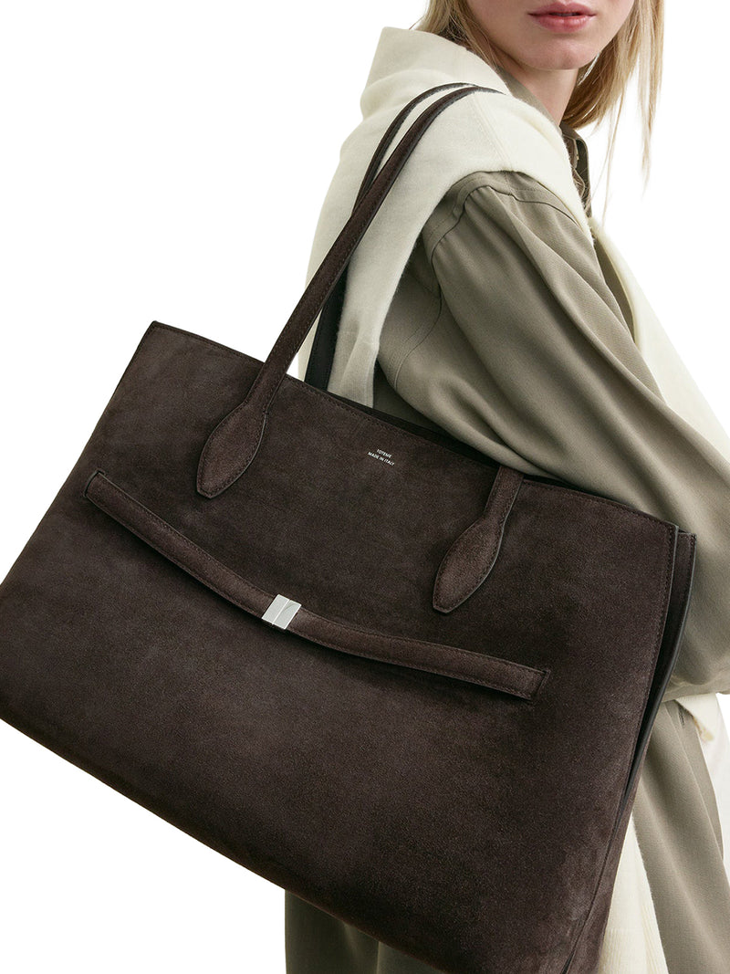 BAG SUEDE LOUNGE TOTE