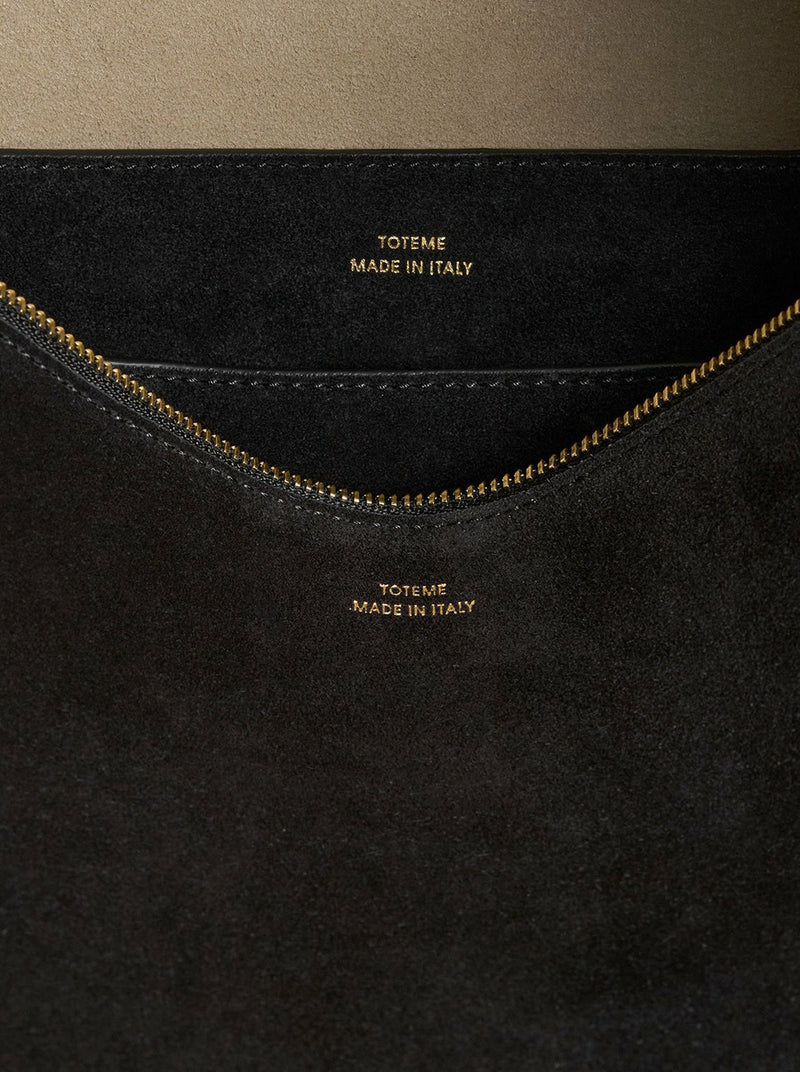 BEVEL SUEDE BAG