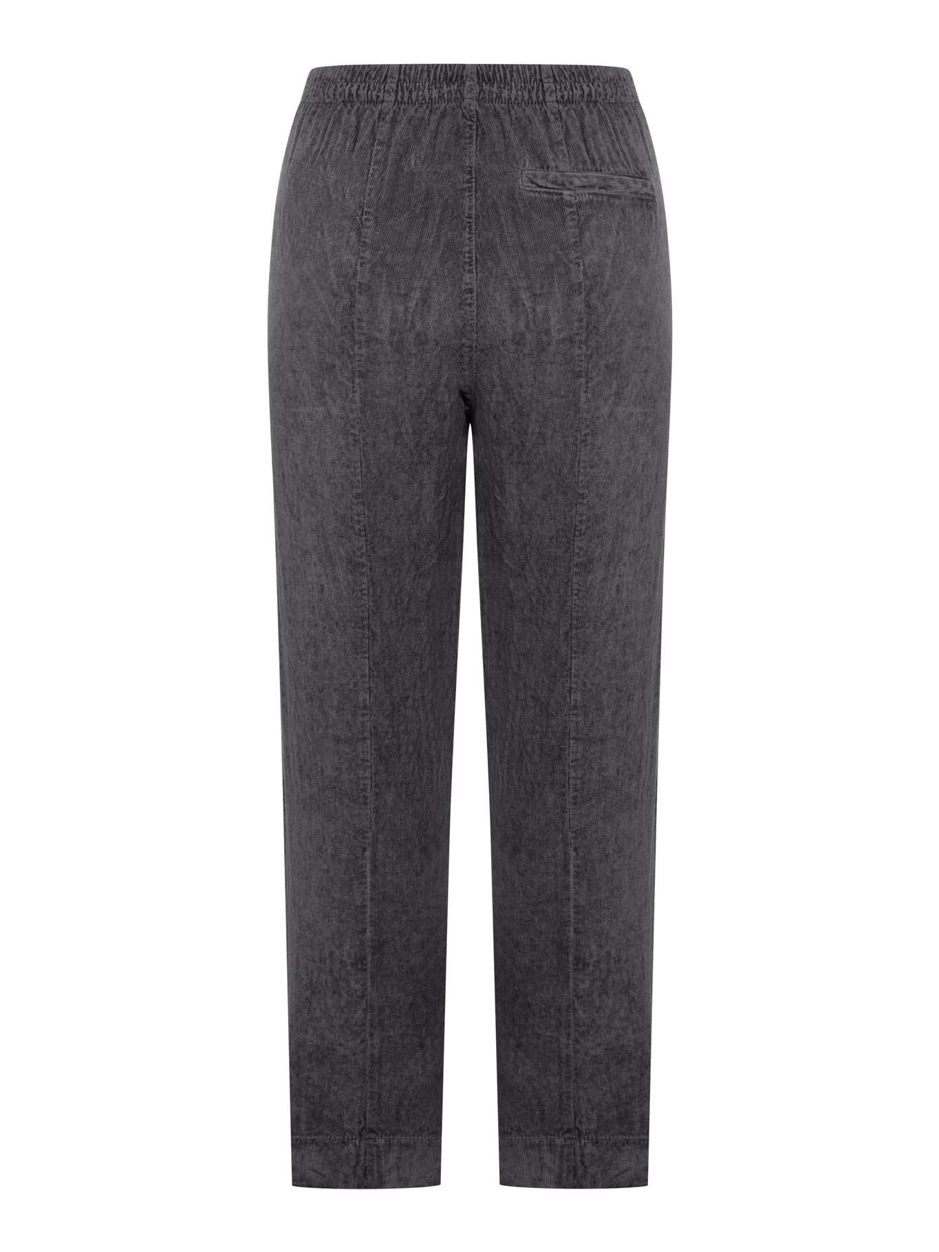 REGULAR FIT VELVET RIBBED TROUSERS