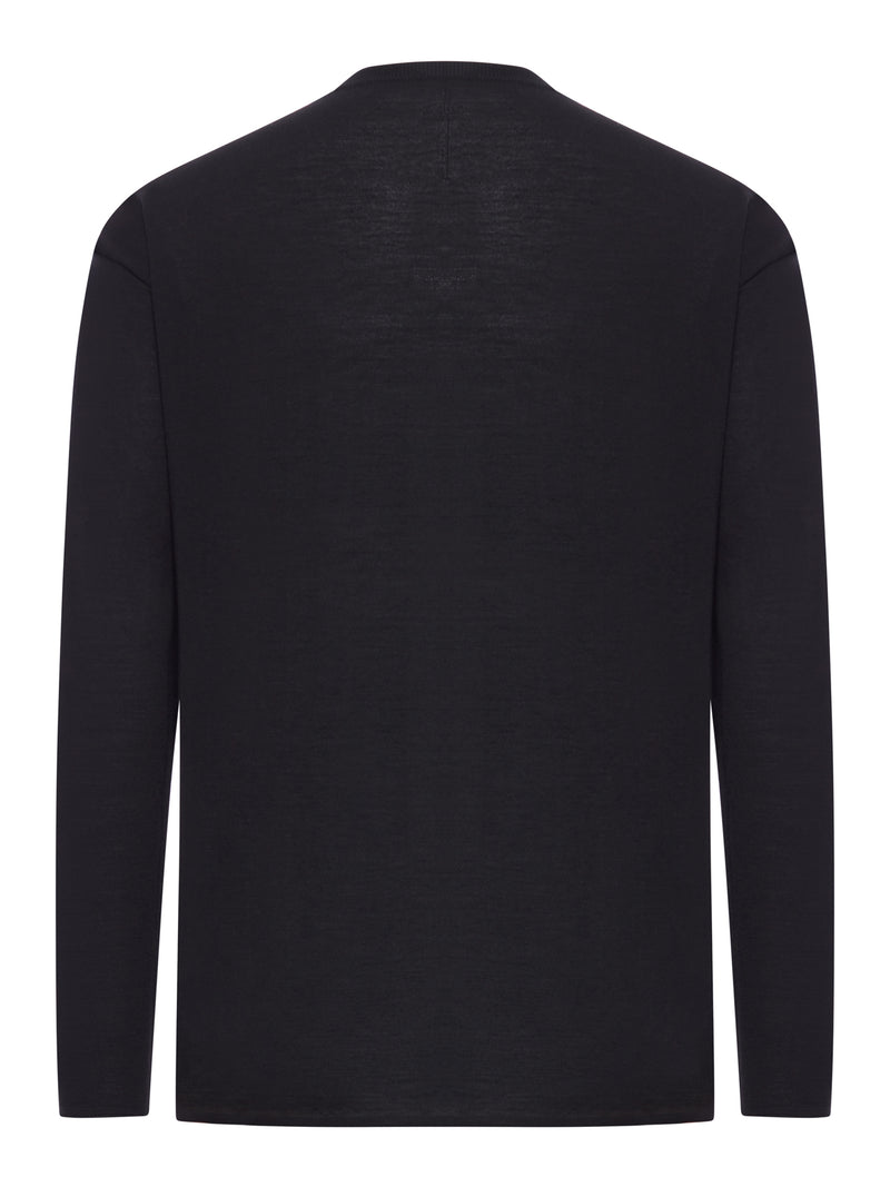 CREW NECK WOOL SWEATER