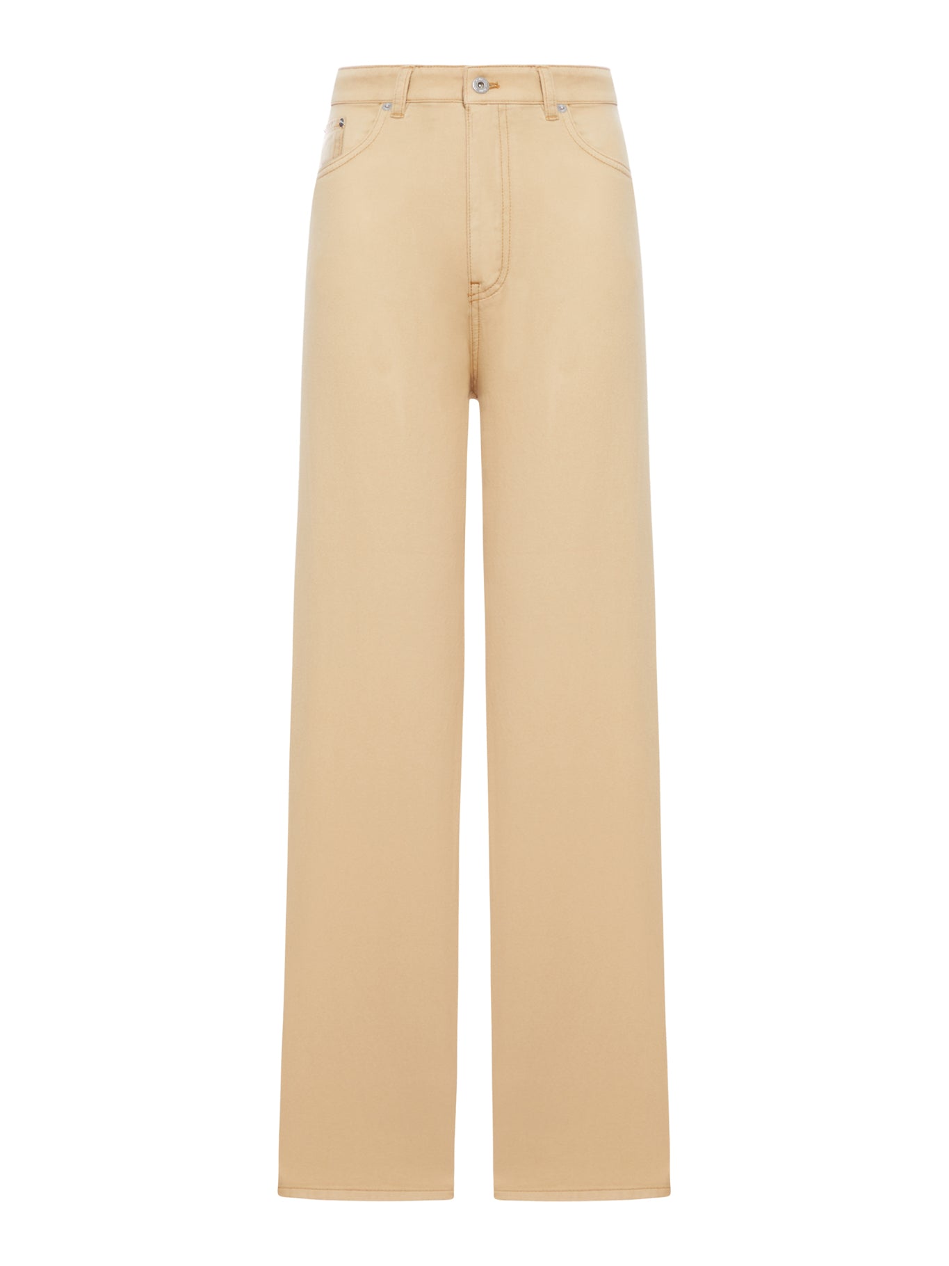 WIDE LEG DENIM TROUSERS