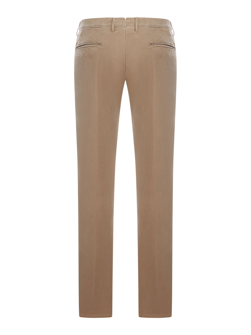 TAILORED COTTON TROUSERS