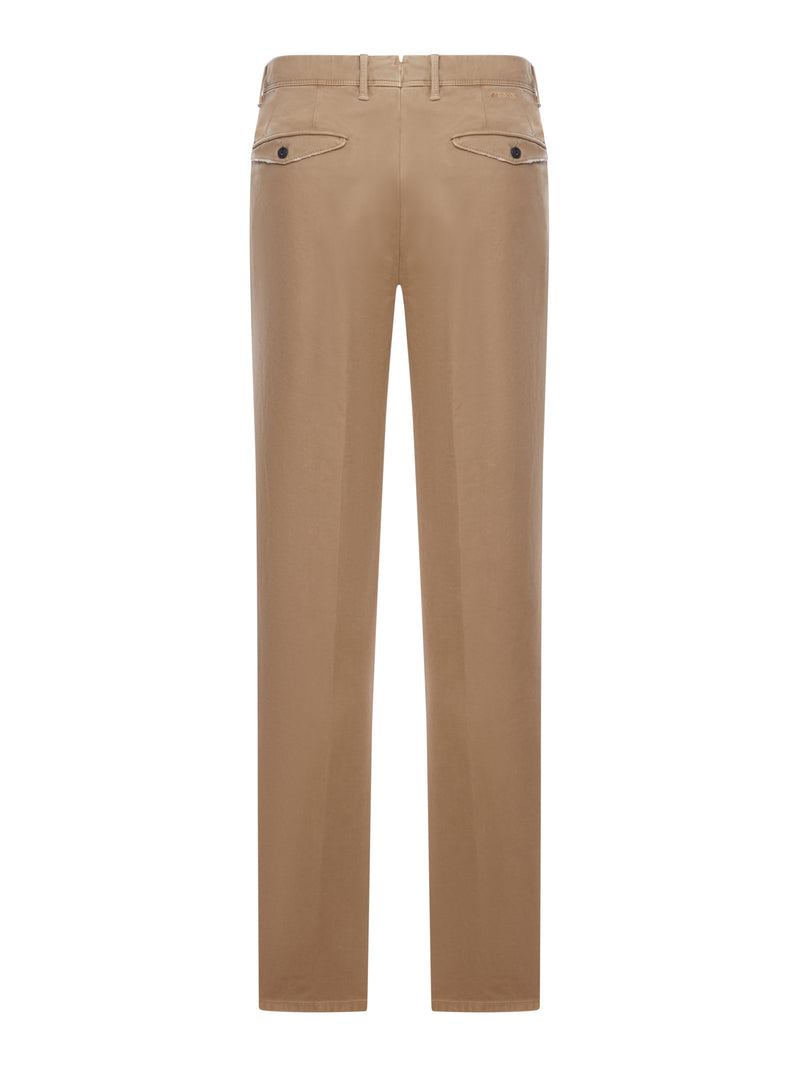 TAILORED COTTON TROUSERS
