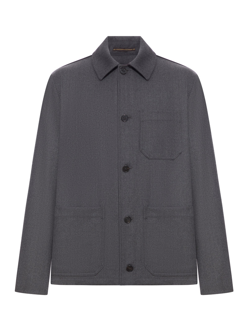 WOOL OVERSHIRT