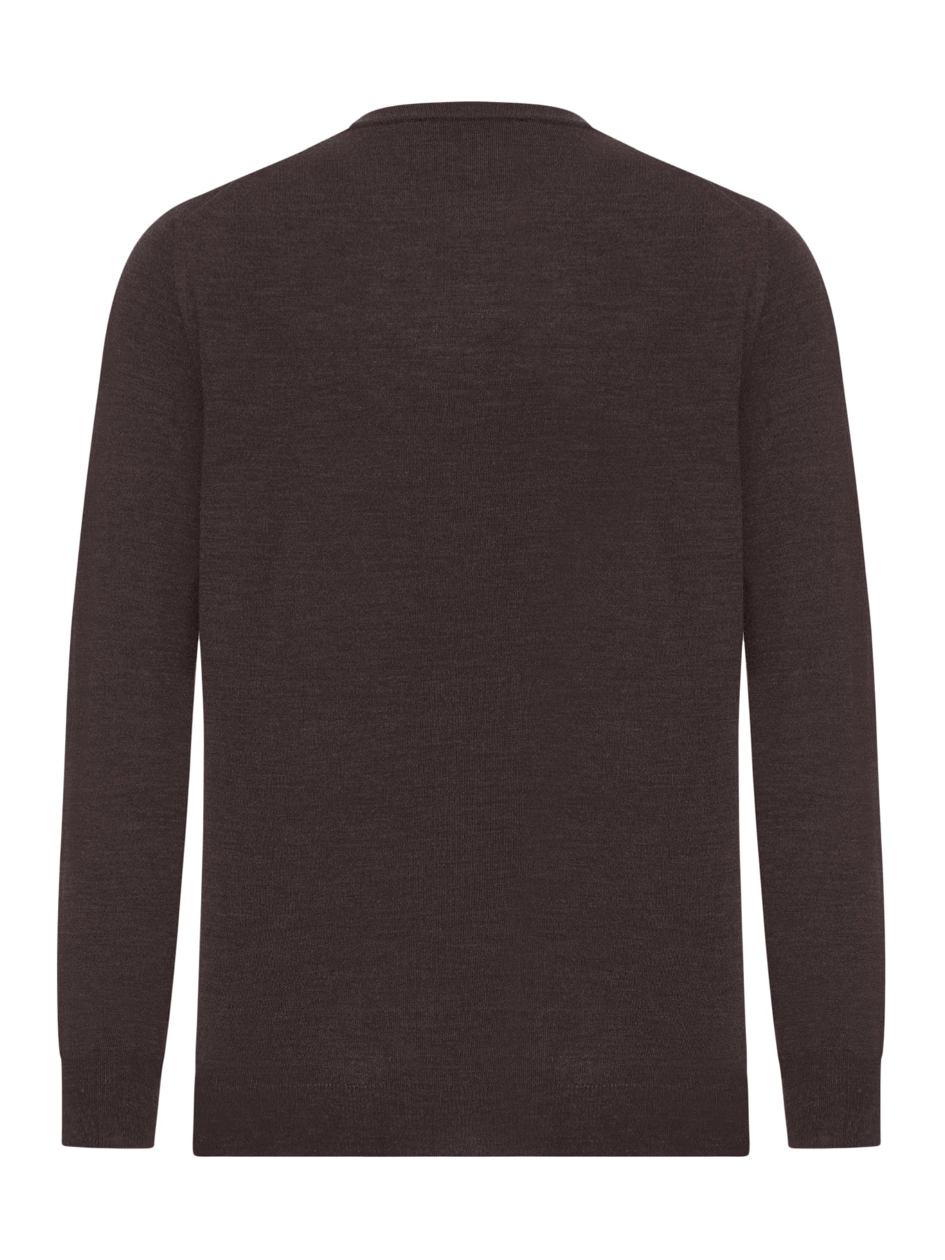 CREW NECK SWEATER IN FINE COMBED WOOL