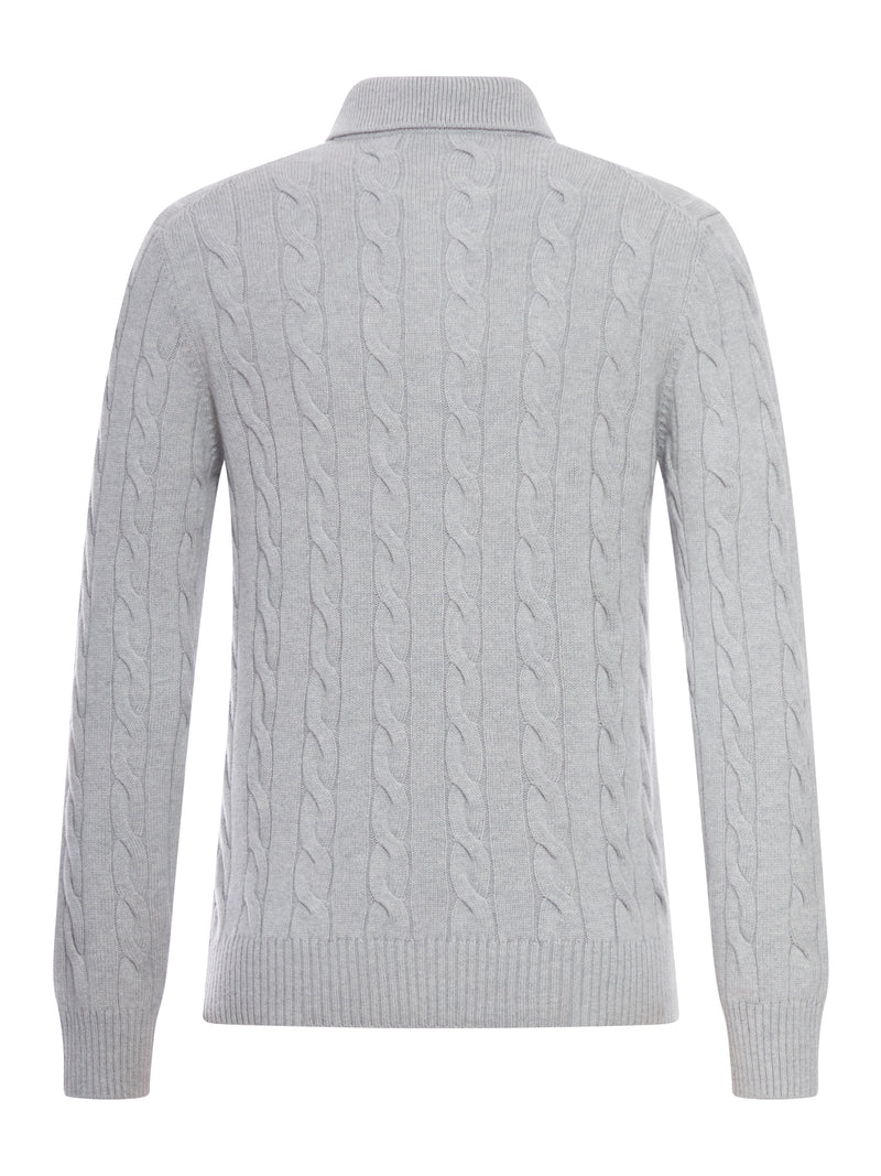 POLO SHIRT WITH WOVEN PATTERN