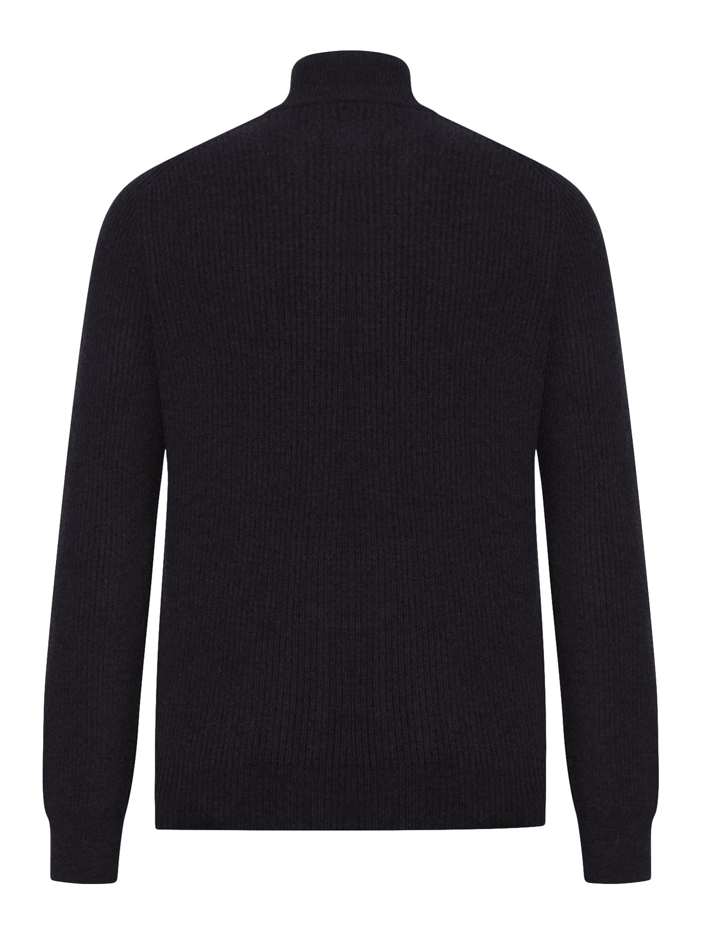 WOOL SWEATER WITH ZIP