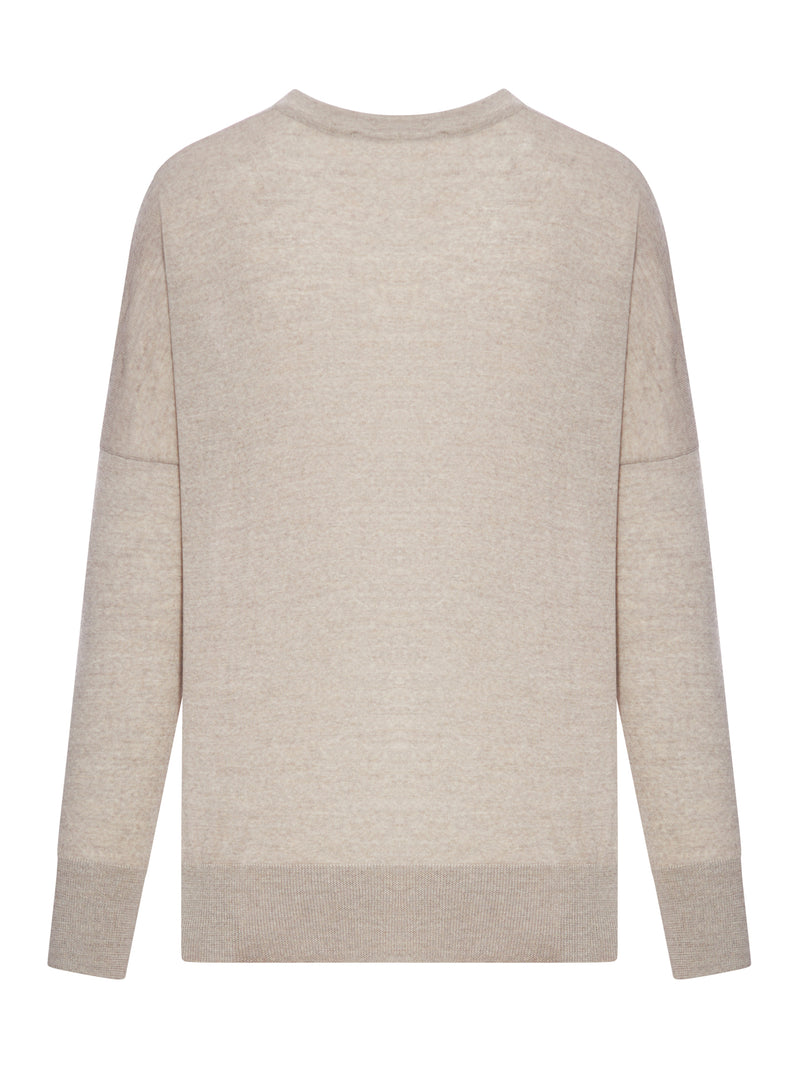 CREW NECK WOOL SWEATER