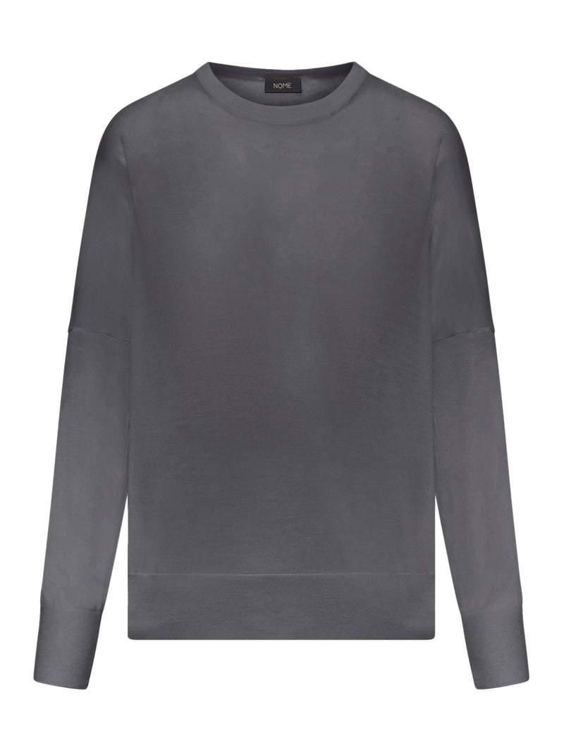 CREW NECK WOOL SWEATER