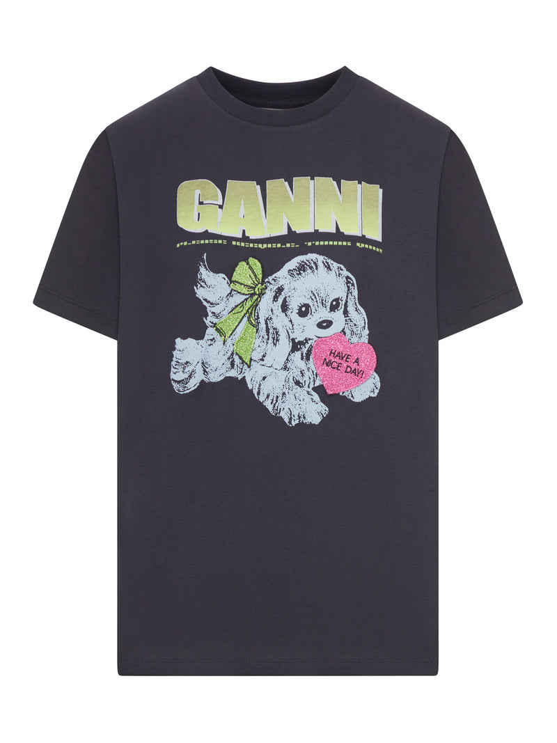 COTTON T-SHIRT WITH PRINT