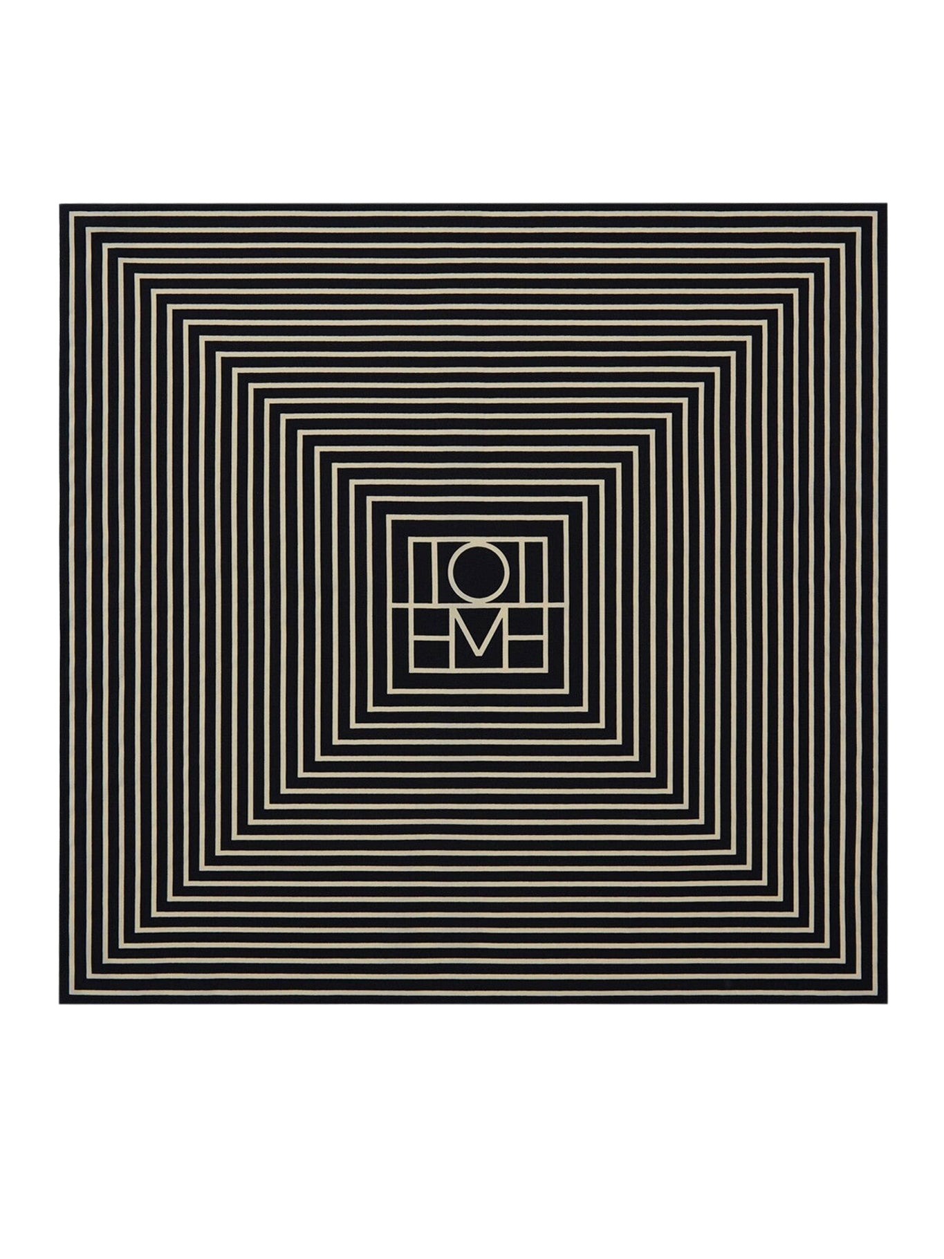 SIGNATURE MONOGRAM SILK SCARF