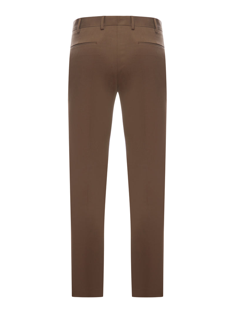 TAILORED COTTON TROUSERS