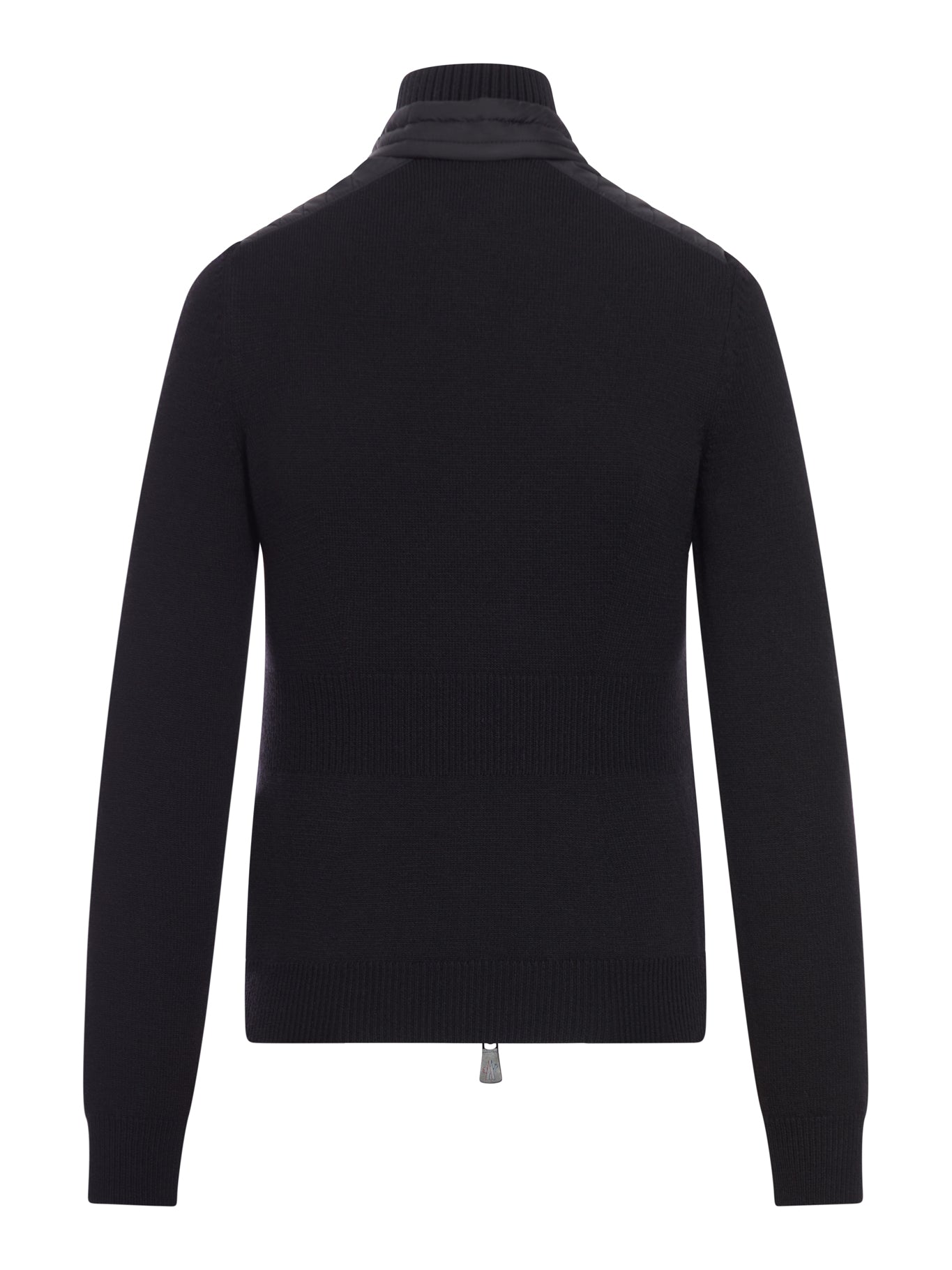 WOOL PADDED CARDIGAN WITH ZIP