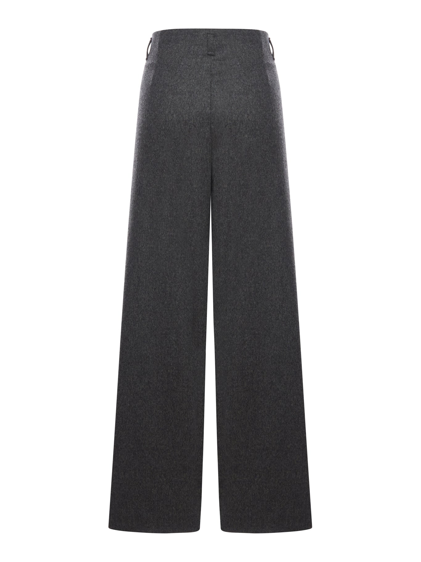 ASYMMETRIC WOOL TROUSERS
