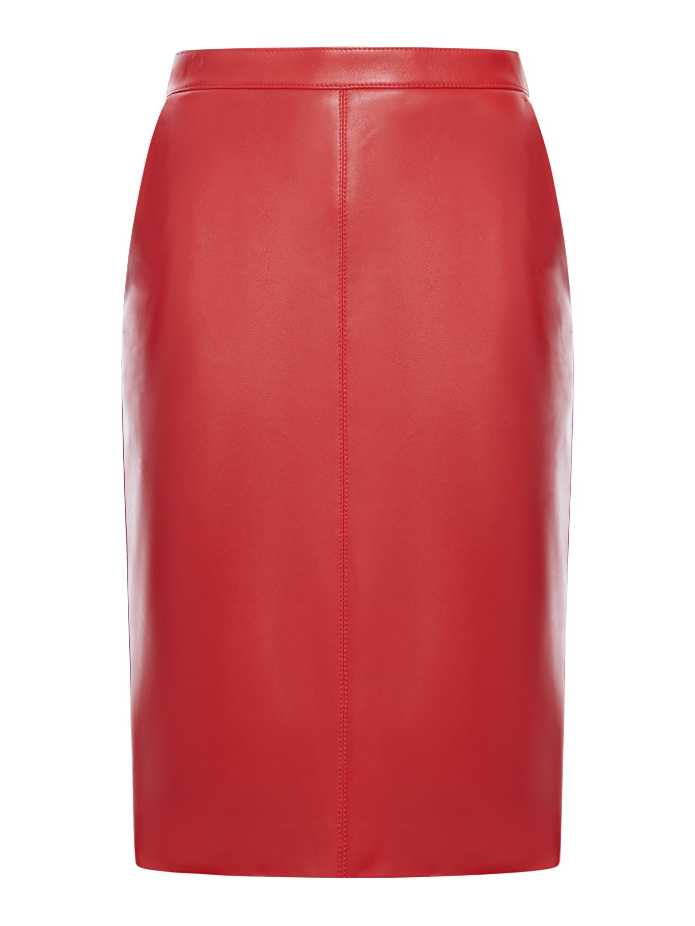 LEATHER PENCIL SKIRT