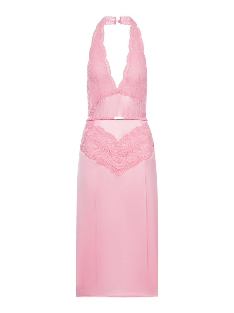 SILK SATIN DRESS