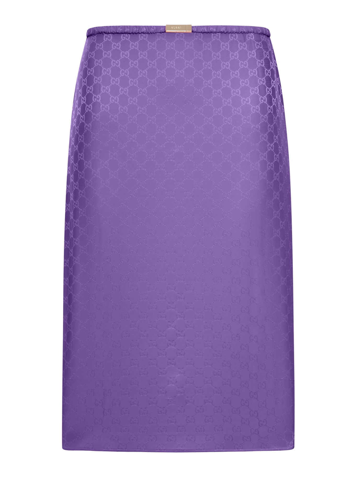 GG JACQUARD SILK SKIRT