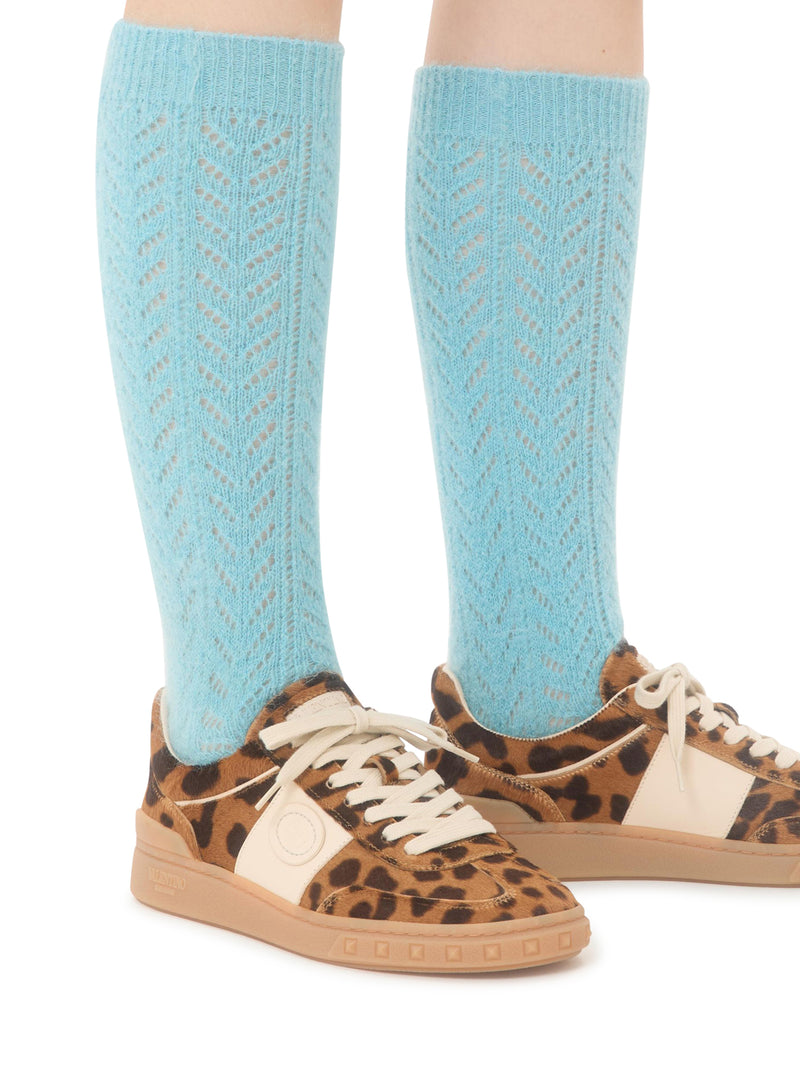 UPVILLAGE SNEAKER IN PONYSKIN-EFFECT CALFSKIN