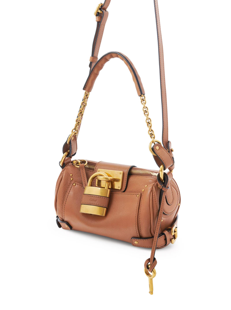 PADDINGTON SMALL LEATHER SHOULDER BAG