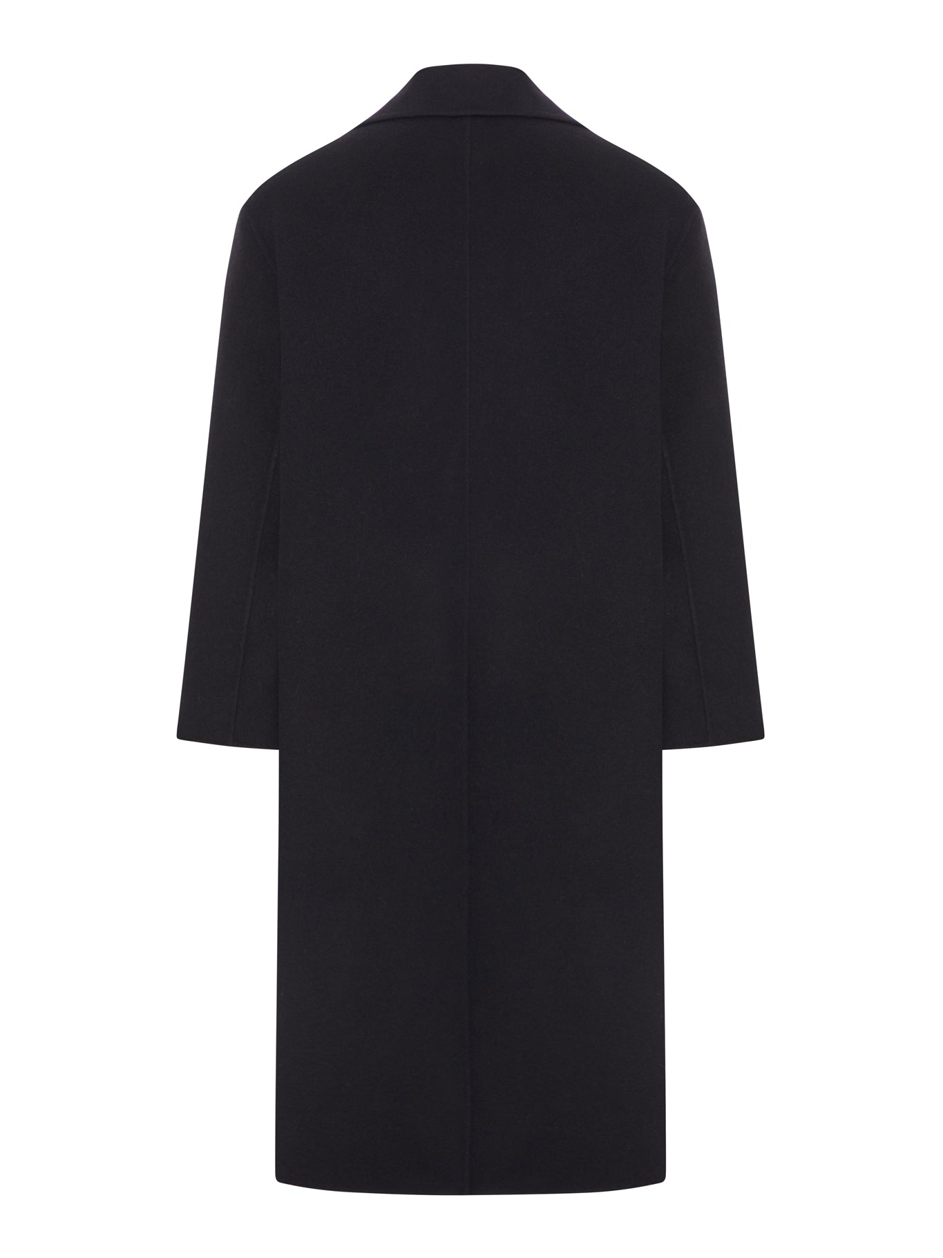 DOUBLE-BREASTED WOOL COAT