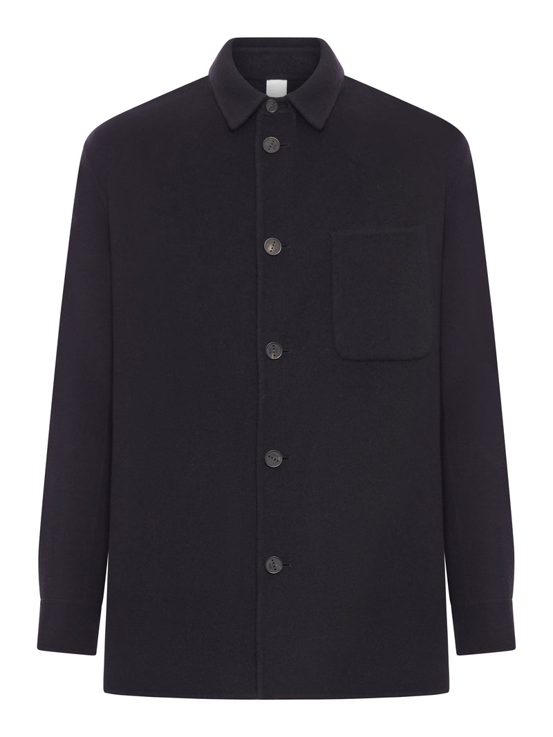 BARI WOOL OVERSHIRT
