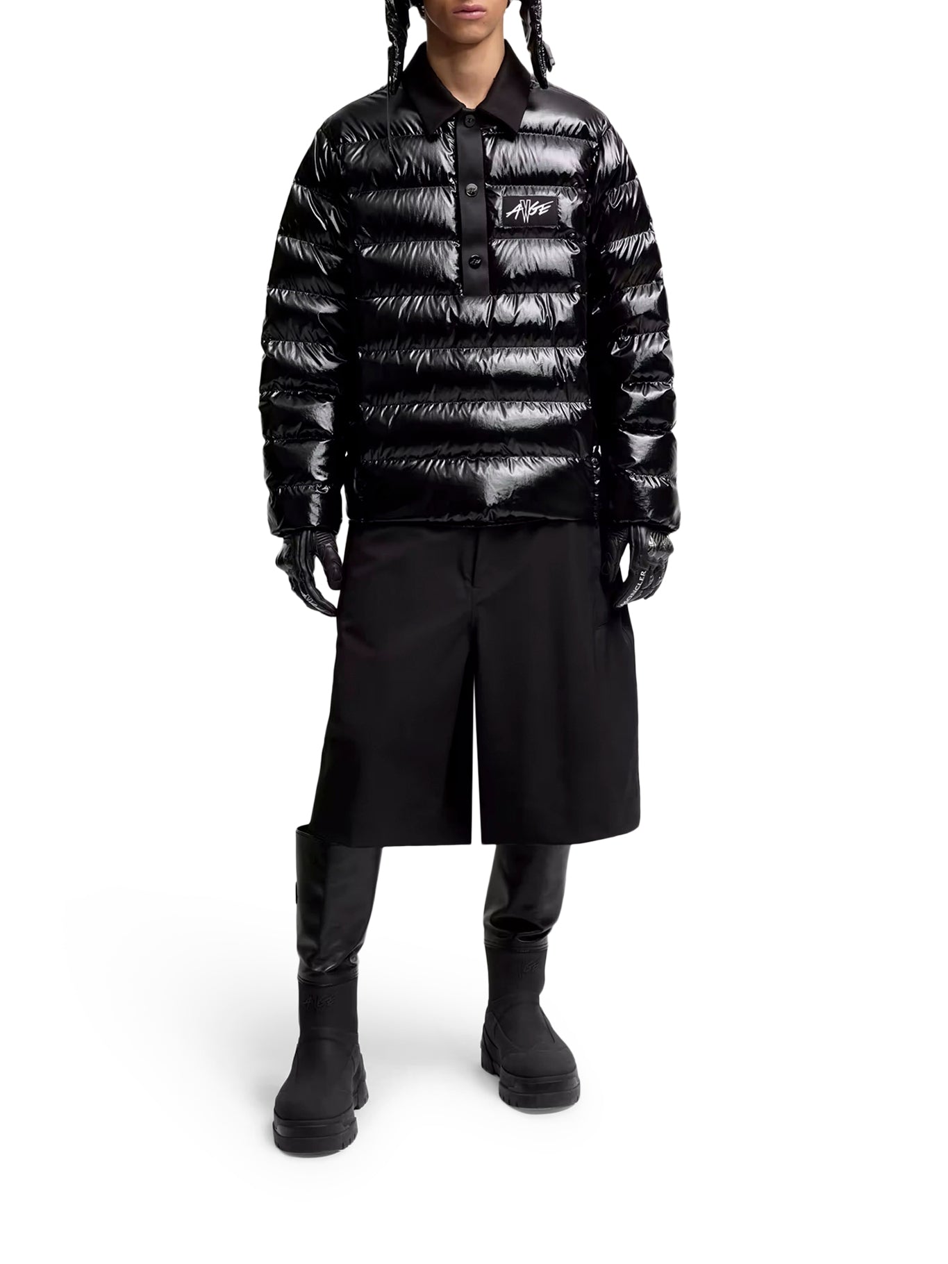 MONCLER X A$AP ROCKY VARDAR DOWN POLO SHIRT JACKET