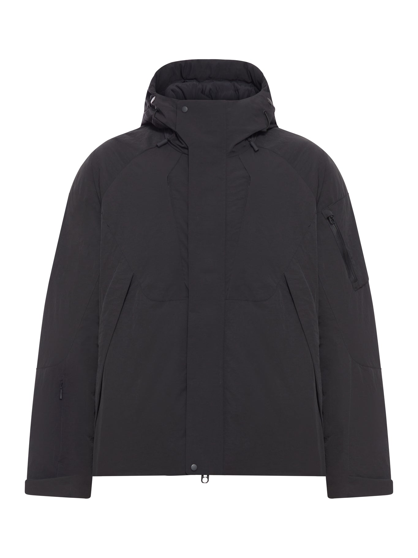 HYBRID DOWN JACKET WITH HOOD