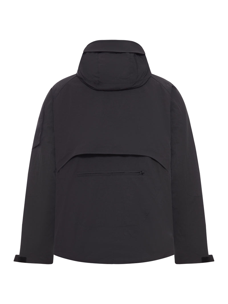 HYBRID DOWN JACKET WITH HOOD