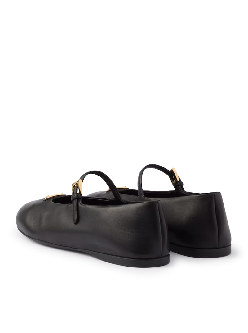 NAPPA LEATHER BALLERINAS