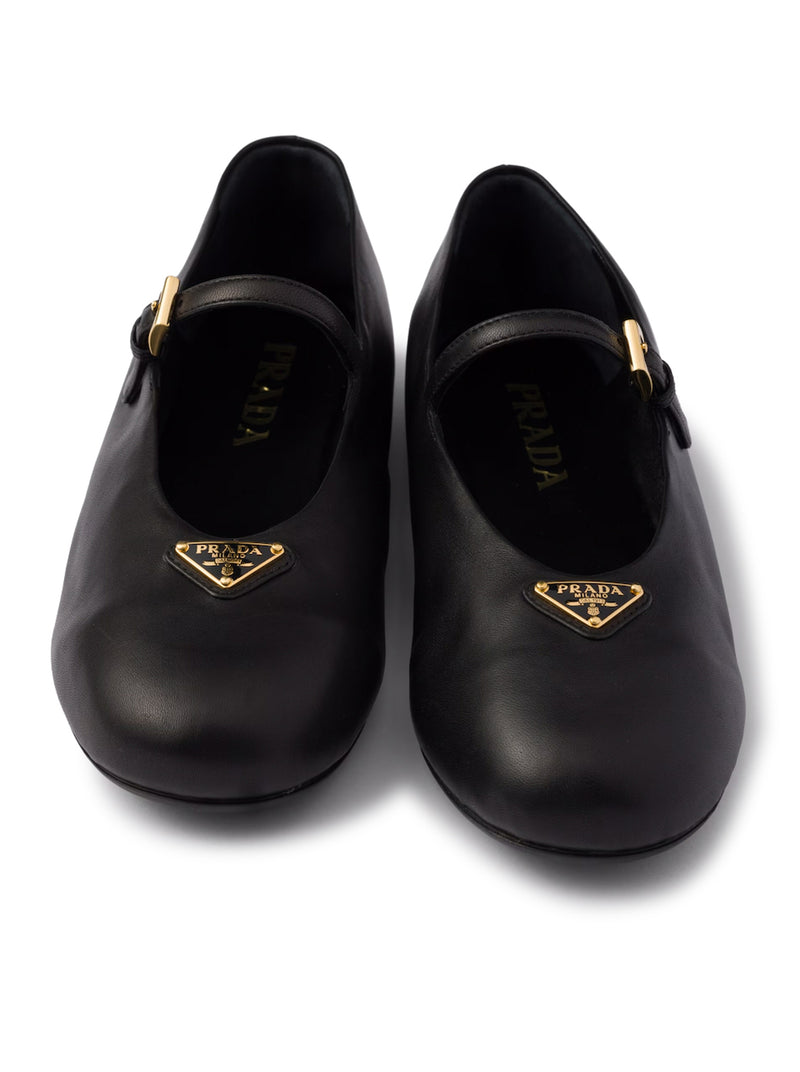 NAPPA LEATHER BALLERINAS