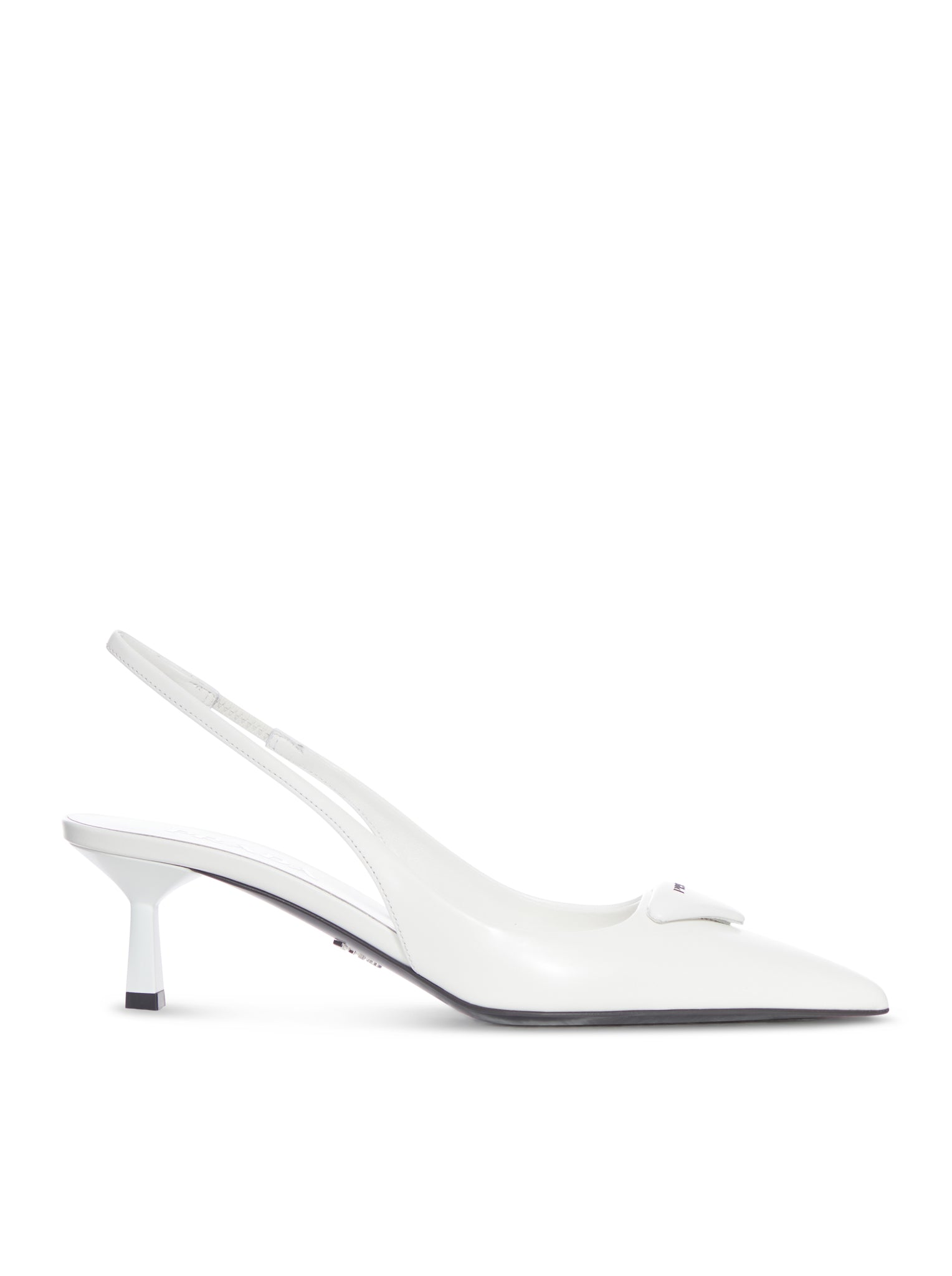 BRUSHED LEATHER SLINGBACK DÉCOLLETÉ