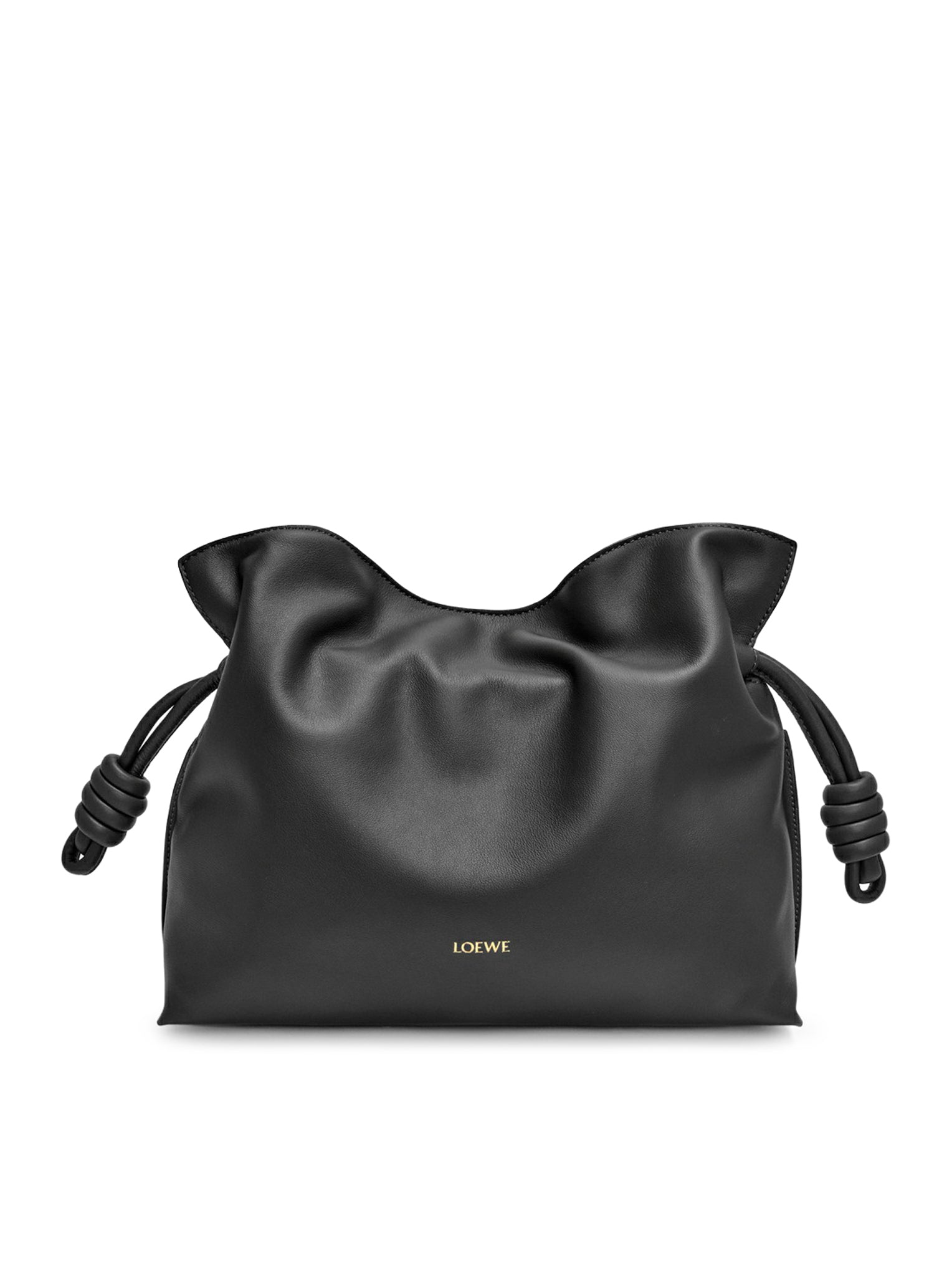 MEDIUM FLAMENCO CLUTCH BAG IN CALFSKIN NAPPA
