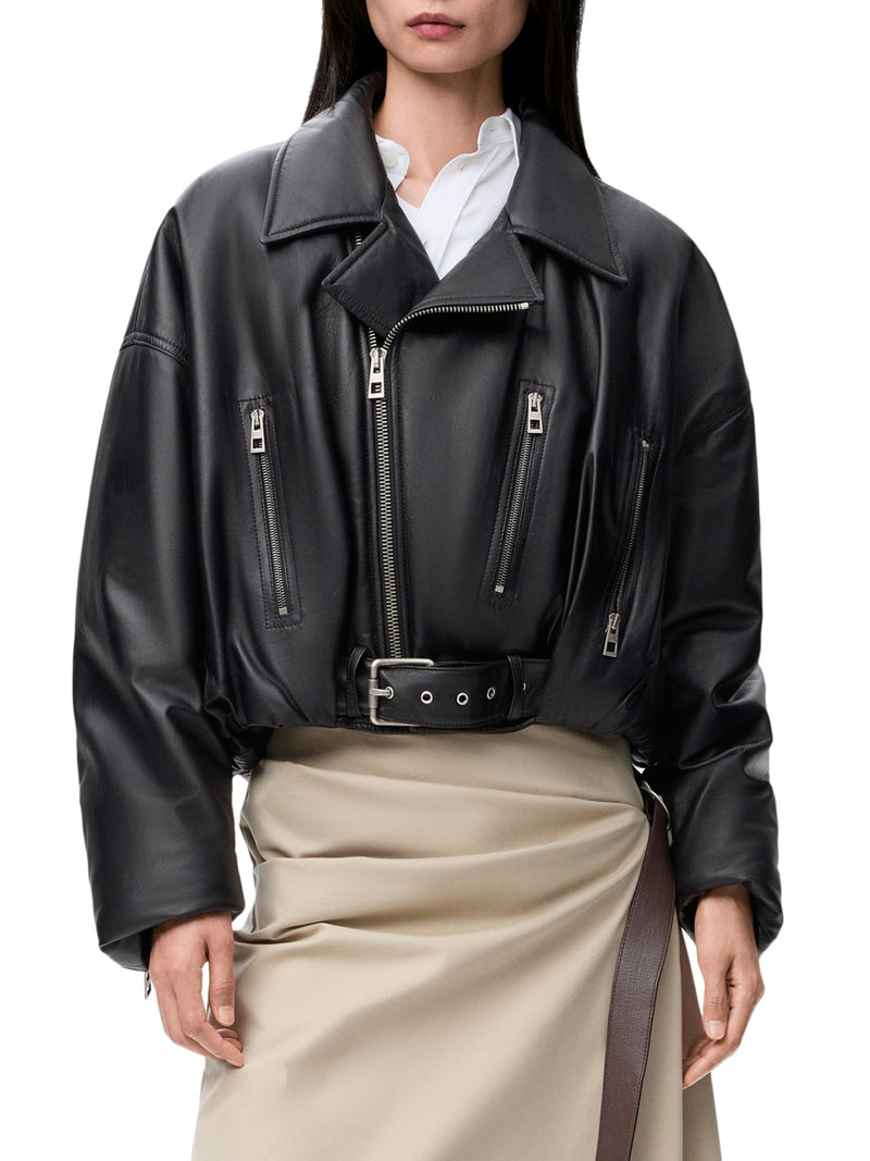 LAMBSKIN BIKER JACKET