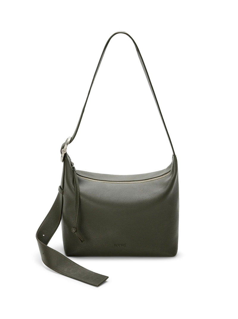 HOBO LOOP BAG IN GRAINED CALFSKIN LEATHER