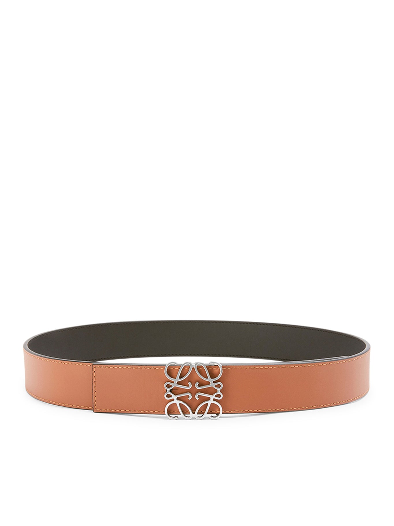 ANAGRAM REVERSIBLE BELT IN SMOOTH CALFSKIN
