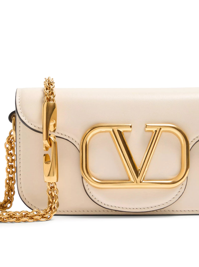 SMALL SHOULDER BAG LOCÒ IN CALFSKIN