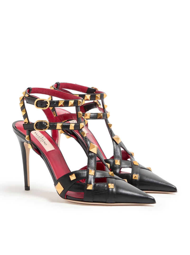 100MM STUDDY KIDSKIN DÉCOLLETÉ