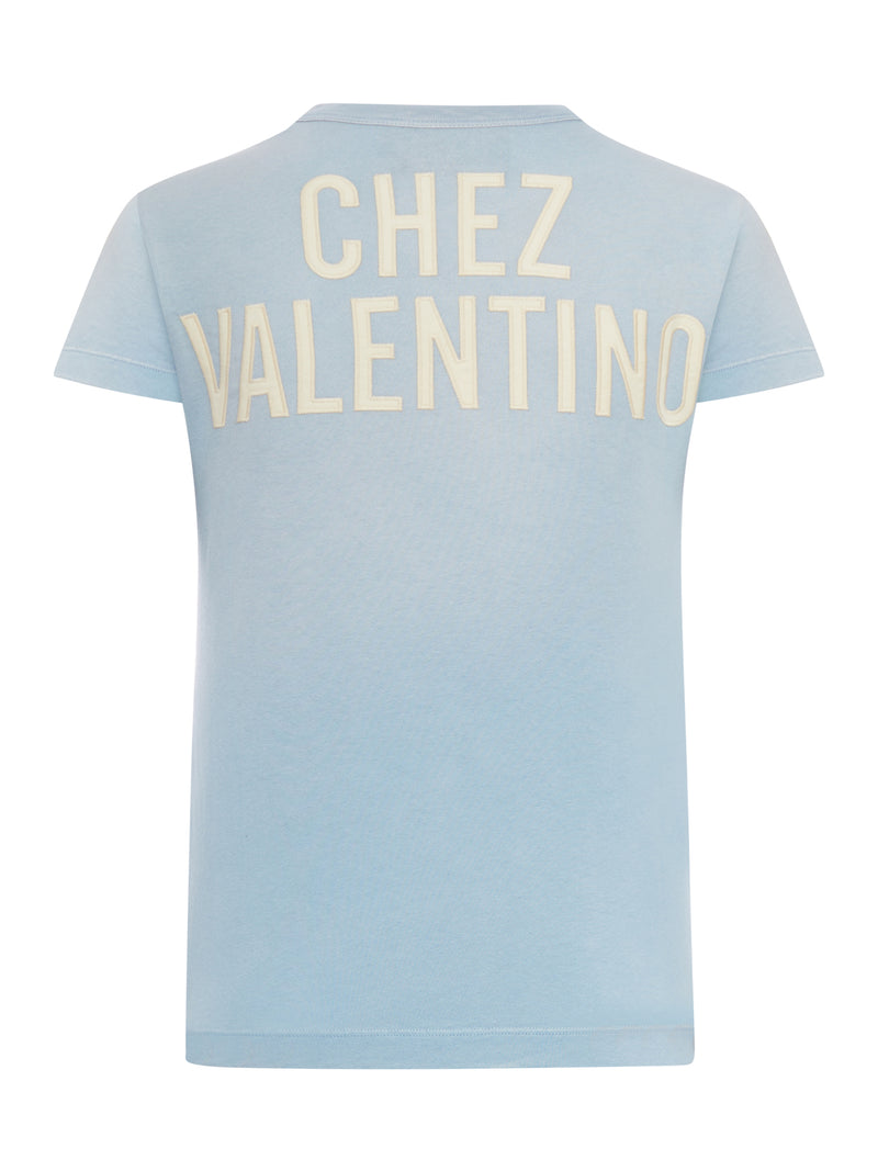 COTTON JERSEY T-SHIRT WITH PRINT