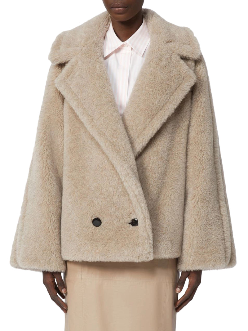 ALPACA AND CASHMERE TEDDY COAT