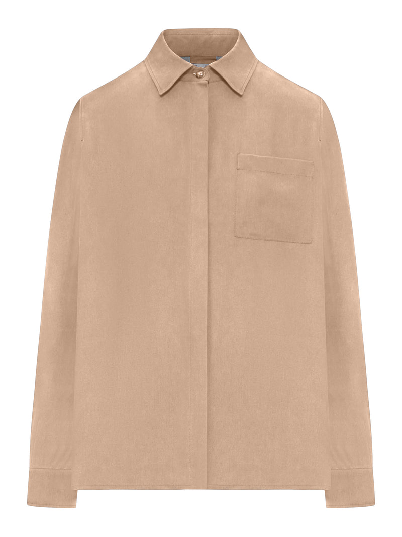 SIAMESE SILK CANVAS SHIRT