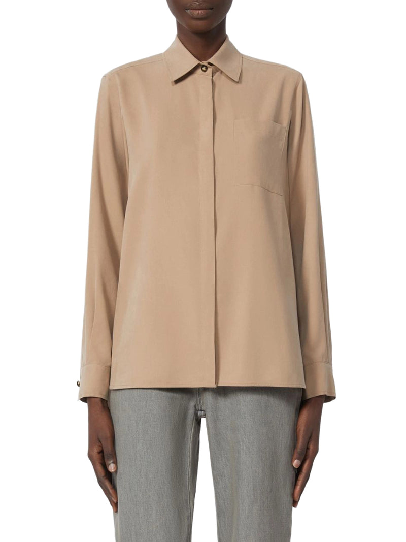 SIAMESE SILK CANVAS SHIRT