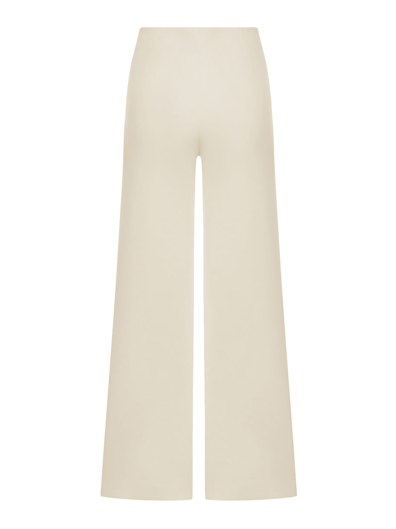 CREPE KNIT TROUSERS