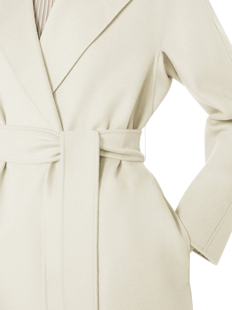 CASHMERE COAT WITH BELT