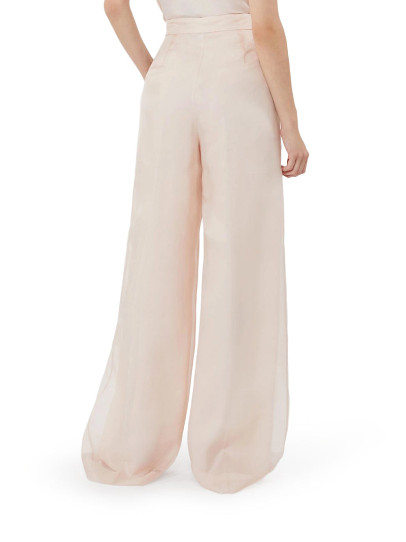 OLIVI TROUSERS IN SILK ORGANZA